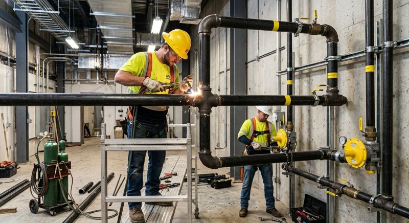 Commercial Gas Installation in Denver County, CO
