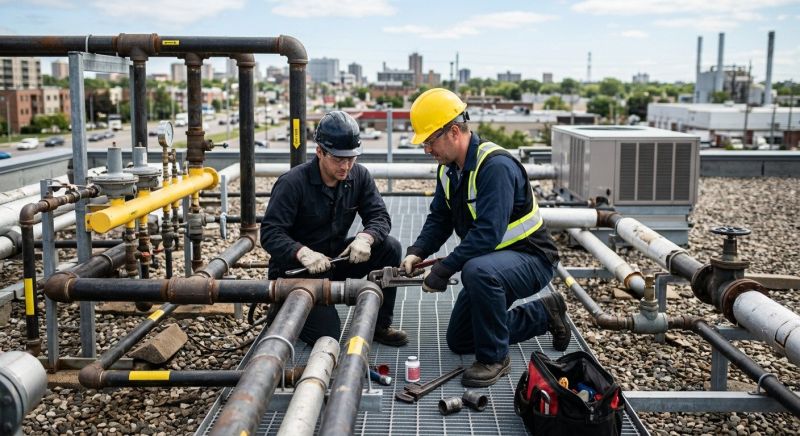 Commercial Gas Piping in Littleton, CO