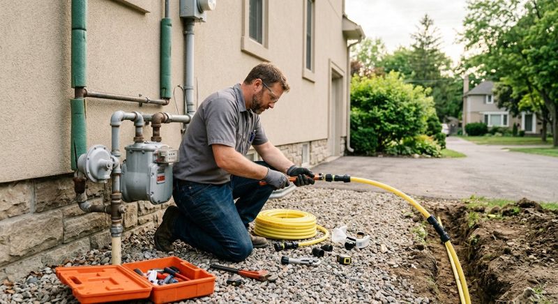 Gas Line Installation in Columbus, OH