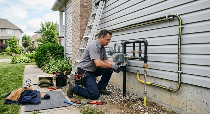 Gas Line Plumbing in Austin, TX