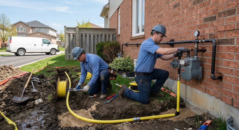 Gas Pipe Installation in Columbus, OH