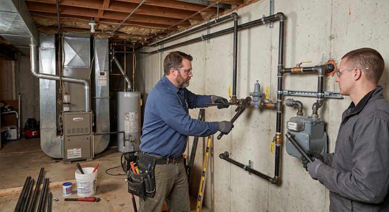 Gas Plumbing Installation in Denver, CO
