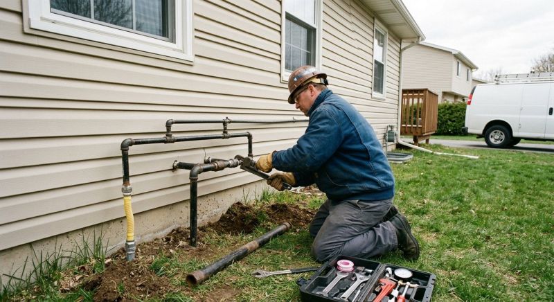Gas Plumbing Repair in Fredericksburg, VA