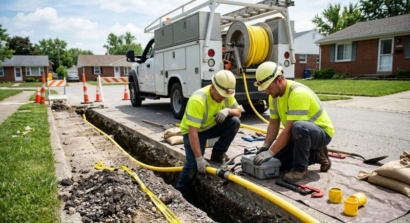 Underground Gas Line Service in West Palm Beach, FL