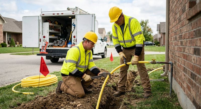 Underground Gas Line Service in San Antonio, TX